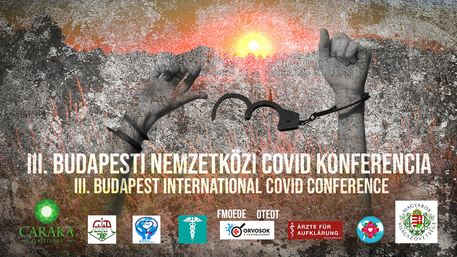 دعوة لحضور مؤتمر صحفي استثنائي - III.  مؤتمر COVID في بودابست