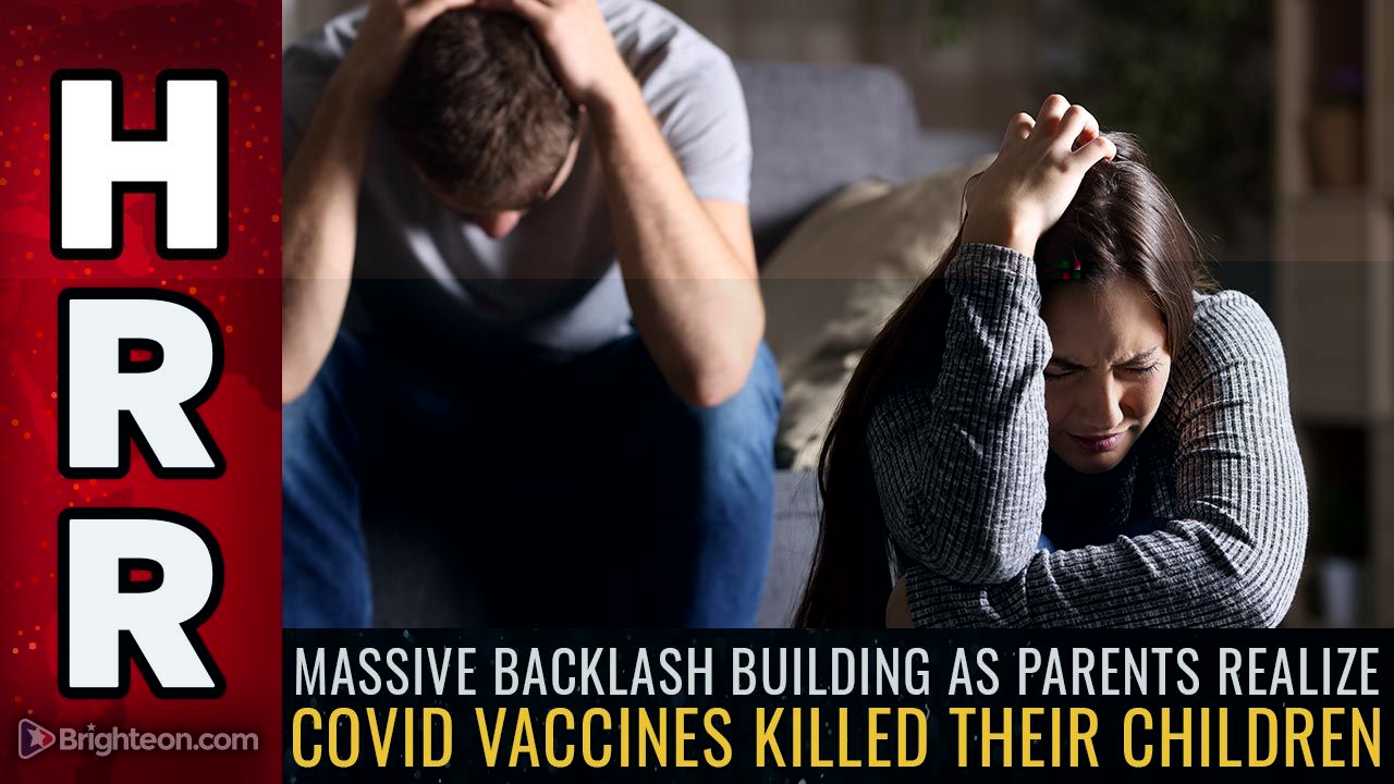 Ein riesiger Fallout braut sich zusammen, als Eltern feststellen, dass die Covid-Impfstoffe ihre Kinder gettet haben