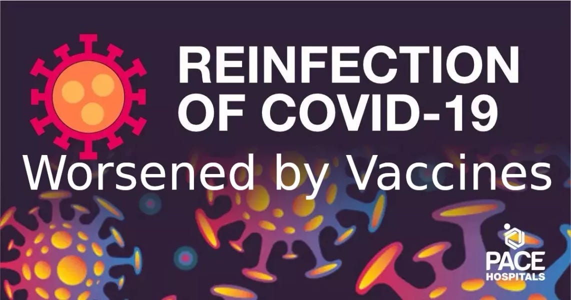Schlielich verursachen Covid-Impfstoffe Reinfektionen
