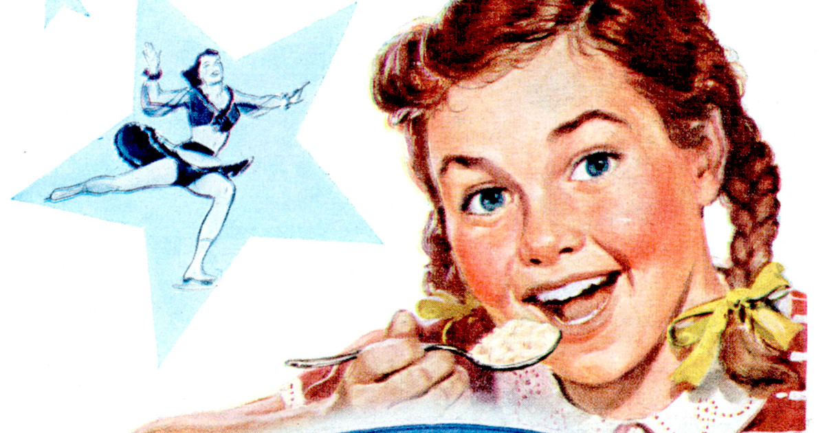 The experiment in which children spooned radioactive oatmeal from radioactive milk