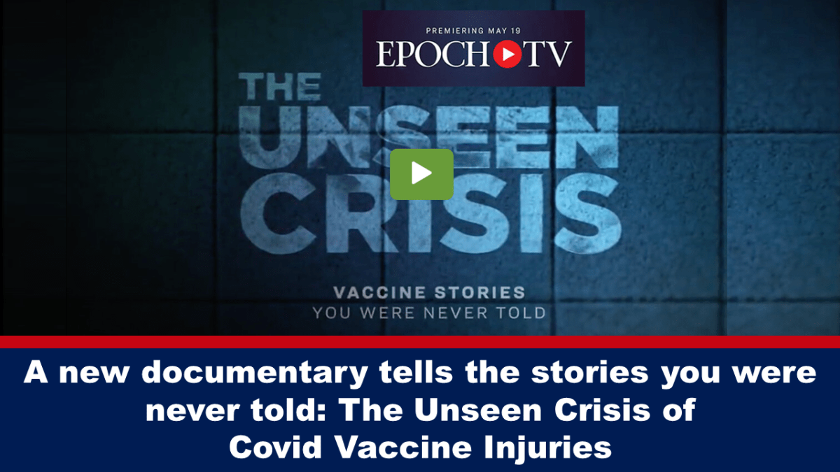 A new documentary tells the stories you've never been told: The invisible crisis of Covid-vaccine injuries