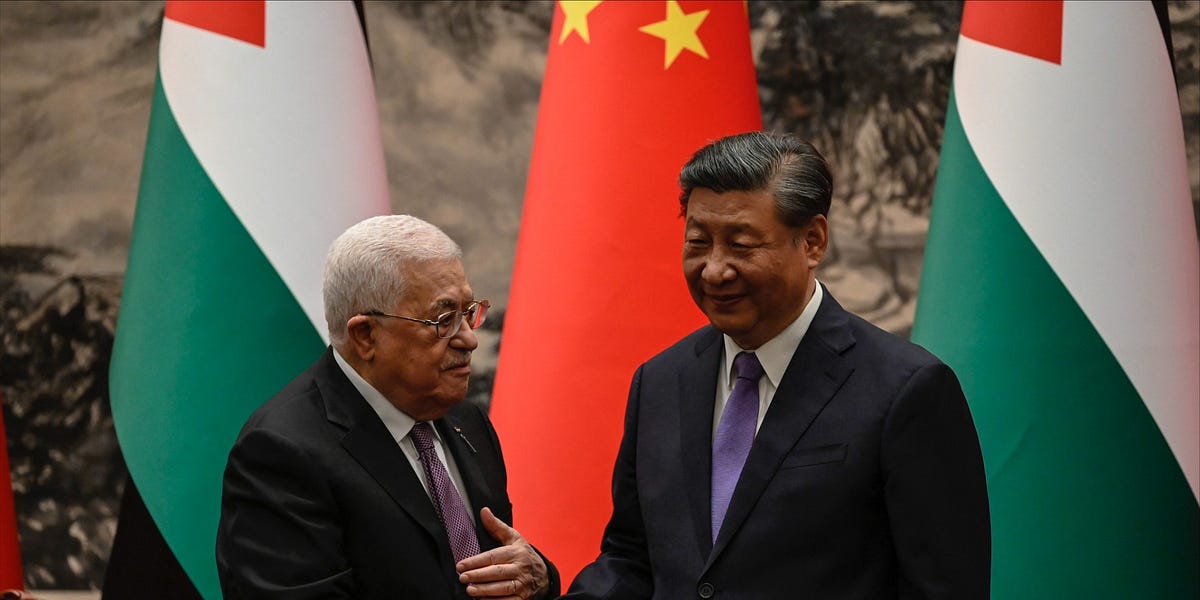China will mediate between Palestine and Israel as a strategic partner