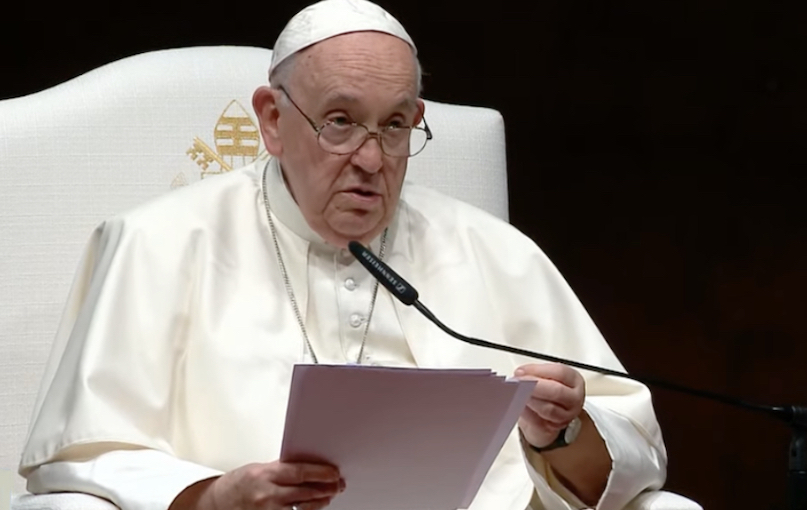 Pope Francis praises Klaus Schwab and the World Economic Forum in his message to the 2024 Davos Summit