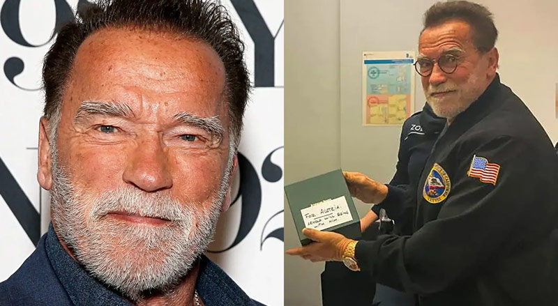 Arnold Schwarzenegger was detained for several hours by the German police because of the luxury watch