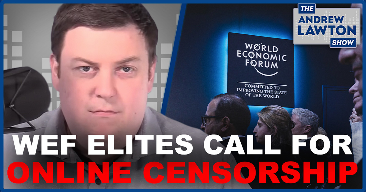 Online censorship finds a home at the WEF