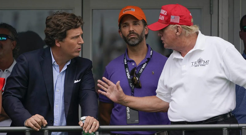 Trump Jr.: Tucker Carlson will definitely be a vice presidential candidate