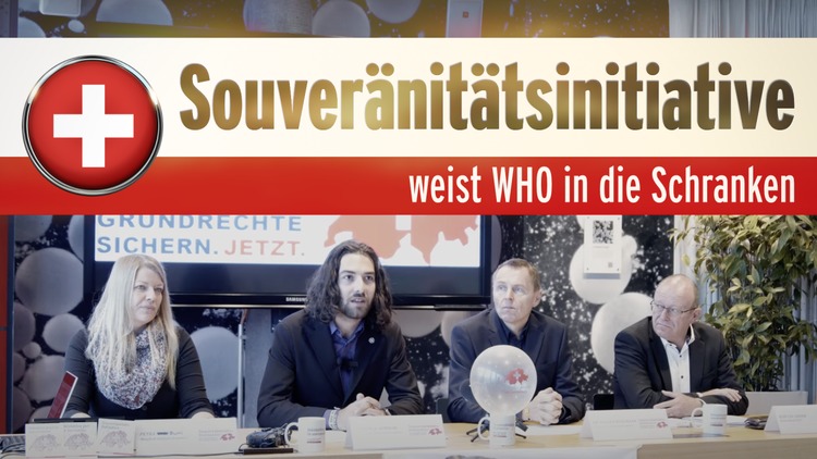 It replaces the Swiss sovereignty initiative with the WHO