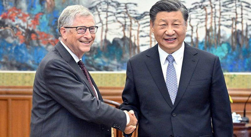 Bill Gates and the Rockefeller brothers give millions to the Chinese Communist Party, documents show