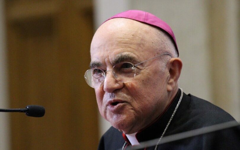 Archbishop Vigano: The attack by those who condemn the deep state and the deep church is a stab in the back