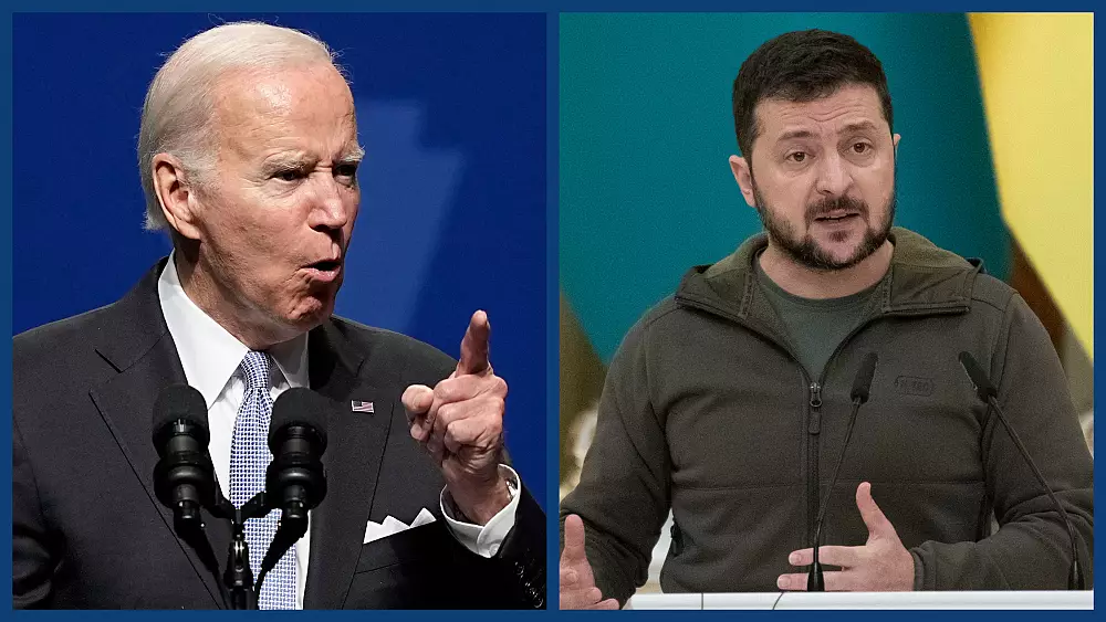 Joe Biden calumni a Volodymyr Zelensky