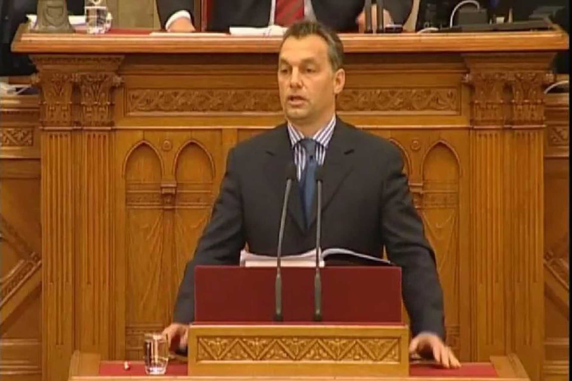 Viktor Orbn en 2006: La UE no debe dar dinero