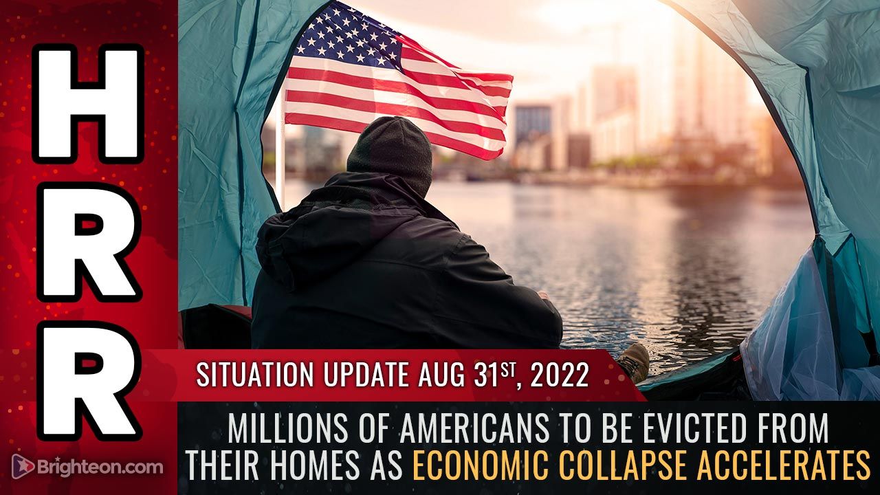 경제 붕괴가 가속화되면서 수백만 명의 미국인이 집에서 쫓겨나고 있습니다.