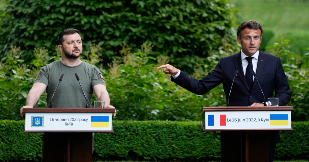 यूक्रेन युद्ध: फ्रांस पहले ही हार चुका है