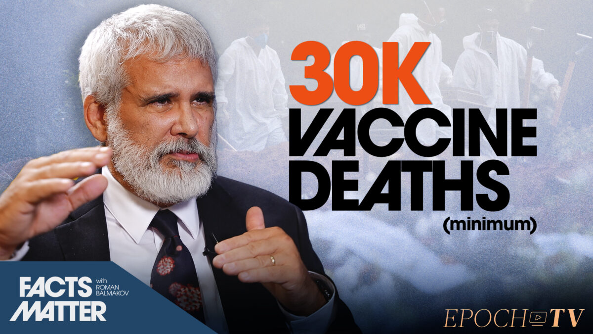 Dr. Malone: ​​29.790 kematian resmi terkait vaksin di VAERS