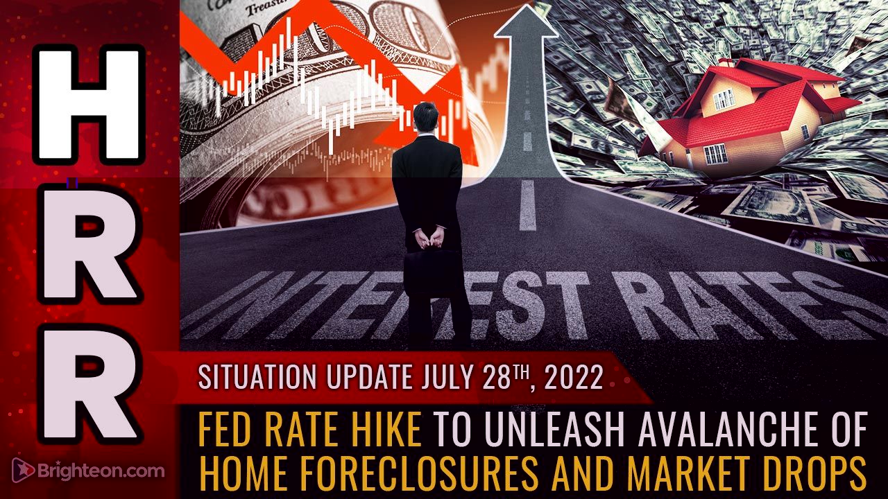 Fed-renteverhoging om een ​​lawine van huizenveilingen en marktdalingen te veroorzaken