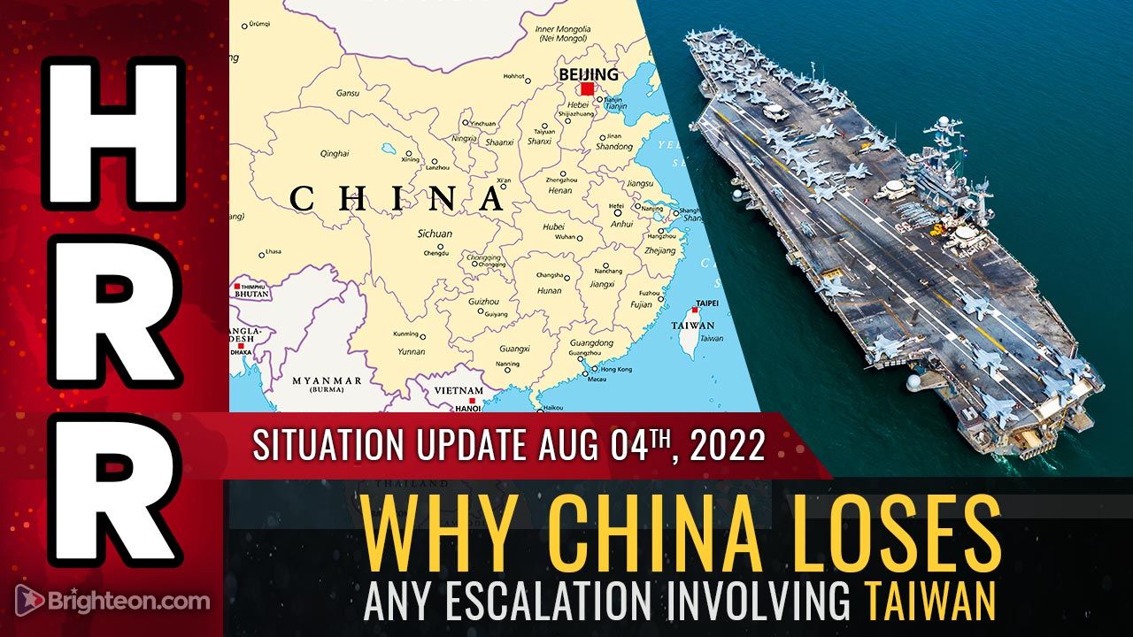 Waarom verliest China de escalatie met Taiwan en de Amerikaanse marine?