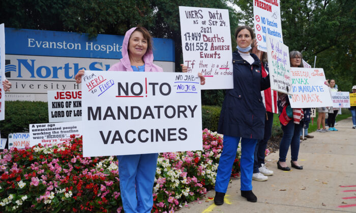 Pracownicy suby zdrowia, ktrzy pozwali na obowizkowe szczepienia przeciwko COVID-19, wygrywaj 10 milionw dolarw odszkodowania