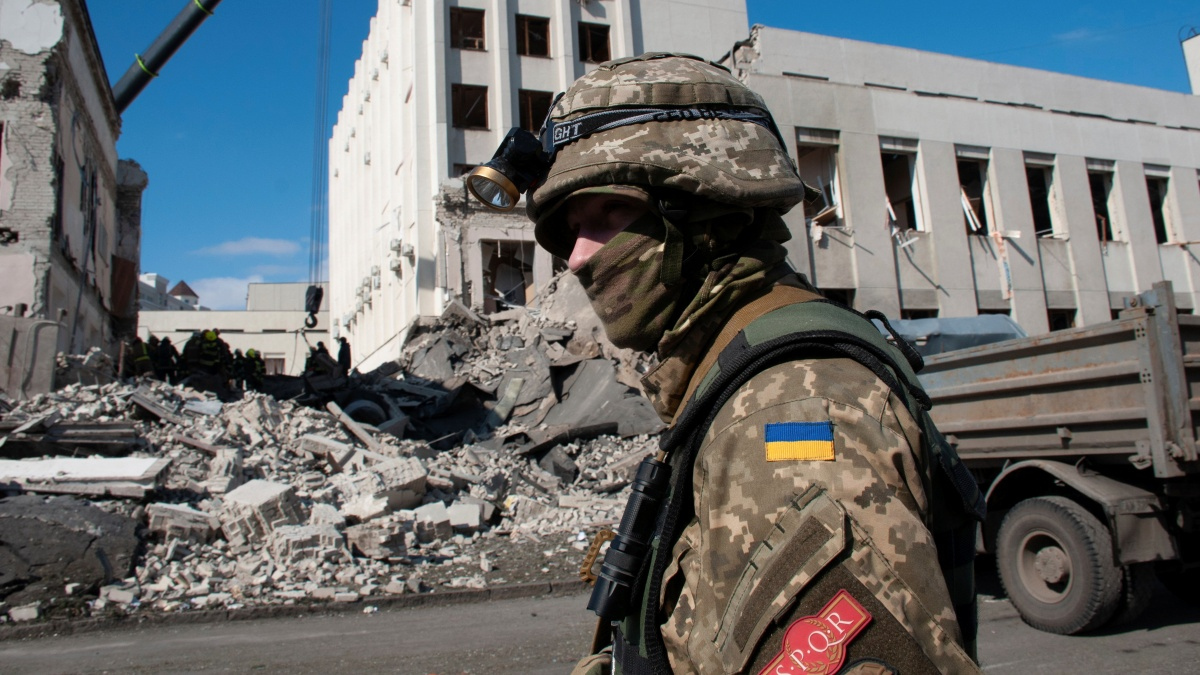 Enligt ryssarna var det ett myteri i den ukrainska armn, de vgrade ordern
