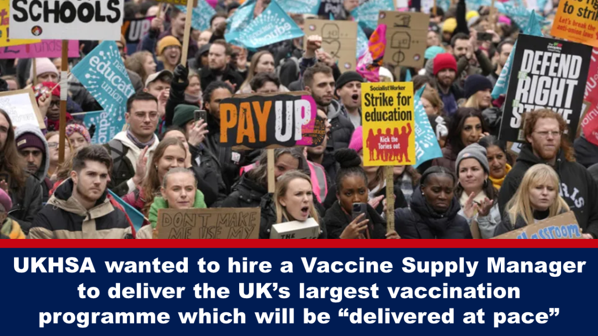 Naghahanap ang UKHSA ng Vaccine Supply Manager para sa pinakamalaking programa ng pagbabakuna sa UK