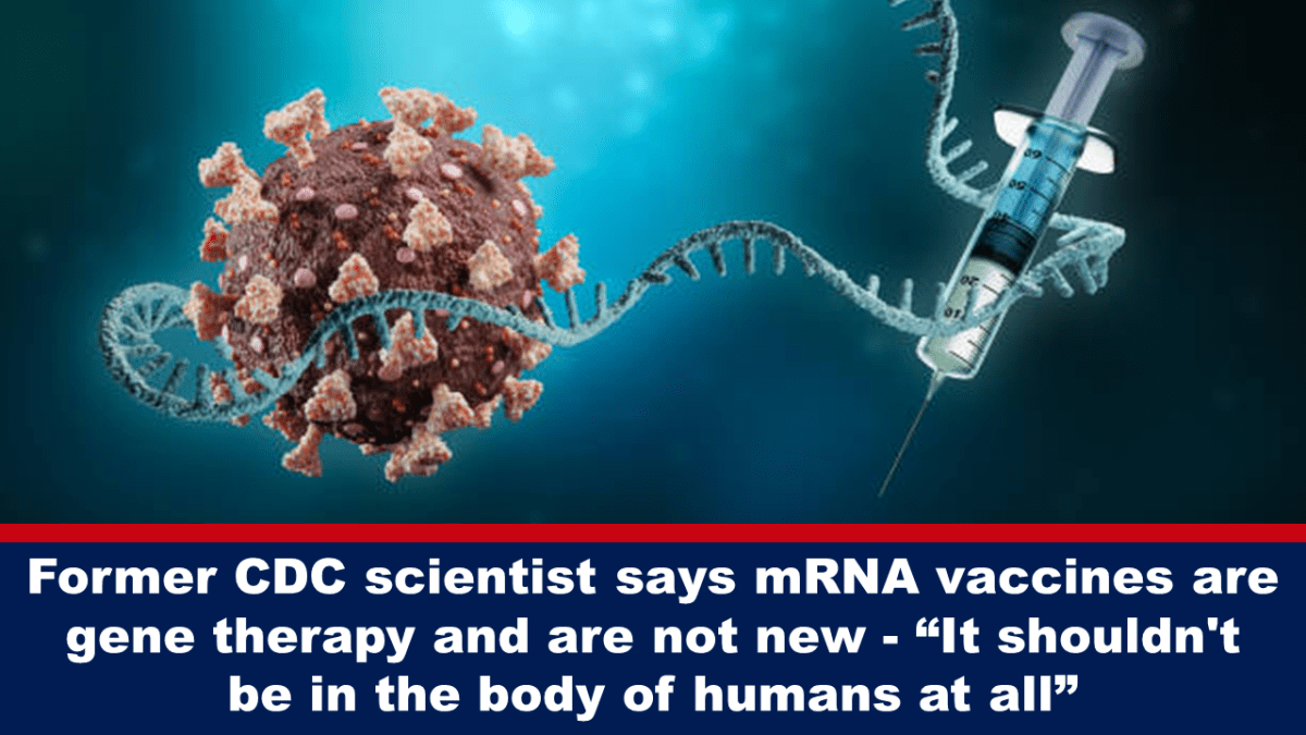 Ayon sa dating siyentipiko ng CDC, ang mga bakuna sa mRNA ay itinuturing na gene therapy at hindi bago