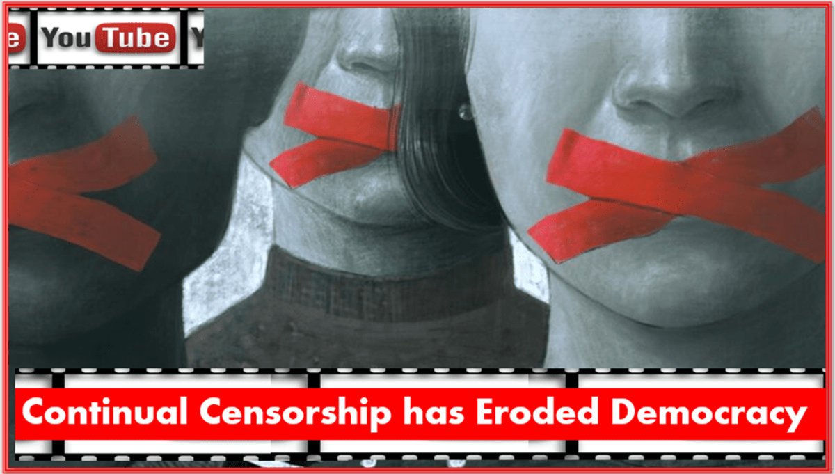 Ang patuloy na censorship ay nagpapahina sa demokrasya