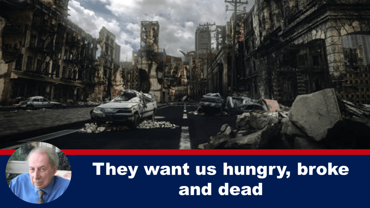 พวกเขาต้องการให้เราหิวกระหายและตาย