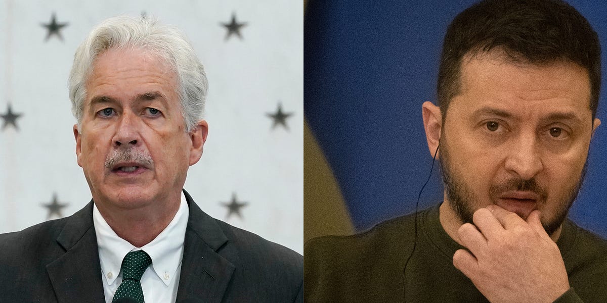 ผู้อำนวยการ CIA William Burns ไปเยี่ยม Zelensky ก่อนการจลาจลของ Wagner ผู้อำนวยการ CIA William Burns ไปเยี่ยม Zelensky ก่อนการจลาจลของ Wagner