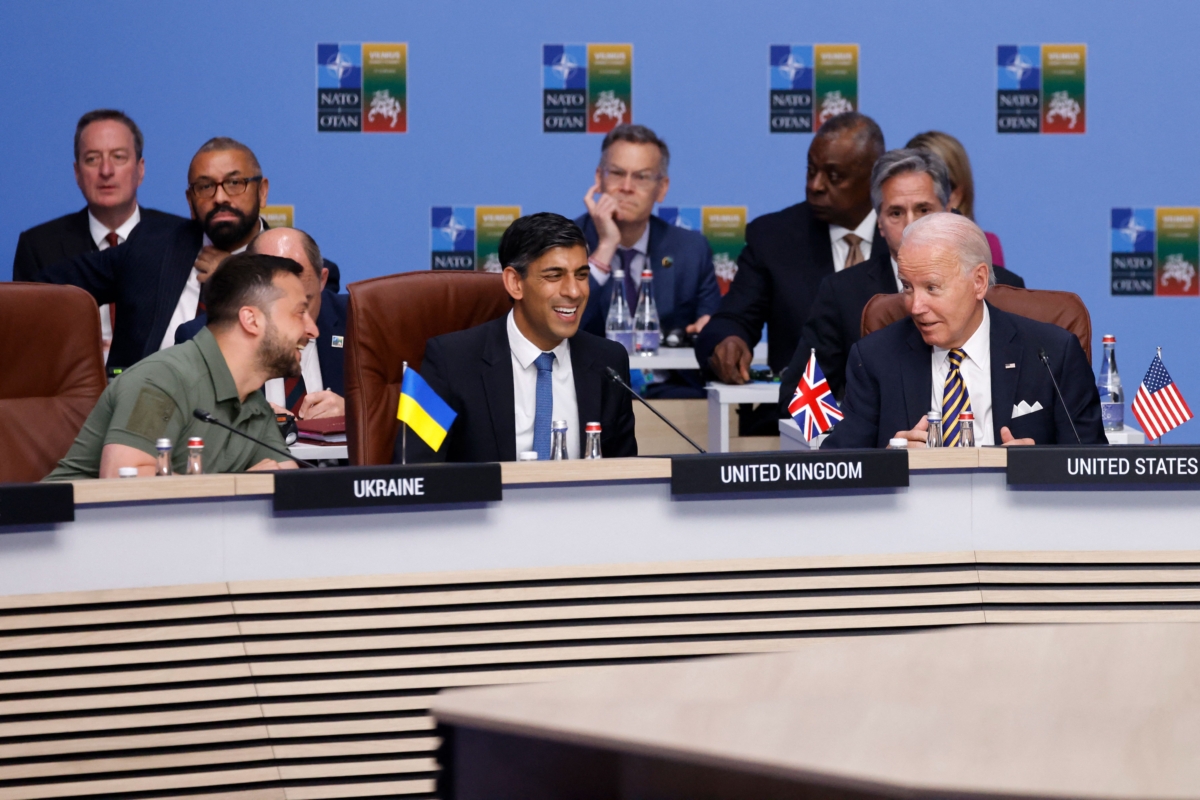 Biden สัญญาว่าจะรับประกันความปลอดภัยแบบอิสราเอลกับยูเครน