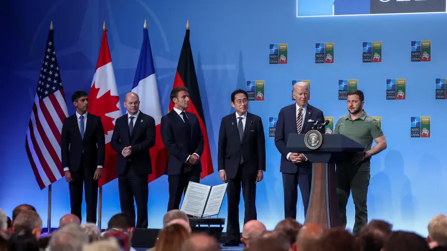 เนื่องจากการตัดสินใจของการประชุมสุดยอด NATO โศกนาฏกรรมทางประวัติศาสตร์ของยูเครนยังคงดำเนินต่อไป