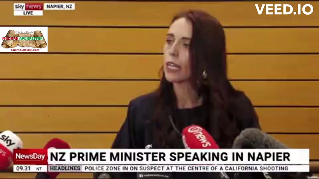 新冠时代祸国殃民的新西兰WEF女巫宣布辞职，现在竟然辞职！